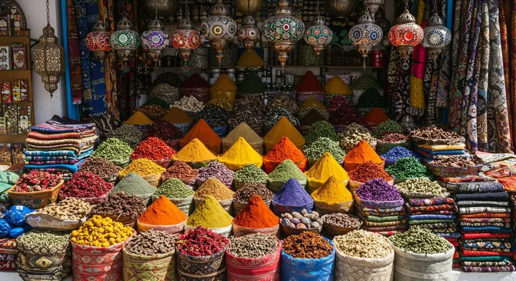 Moroccan Spice market