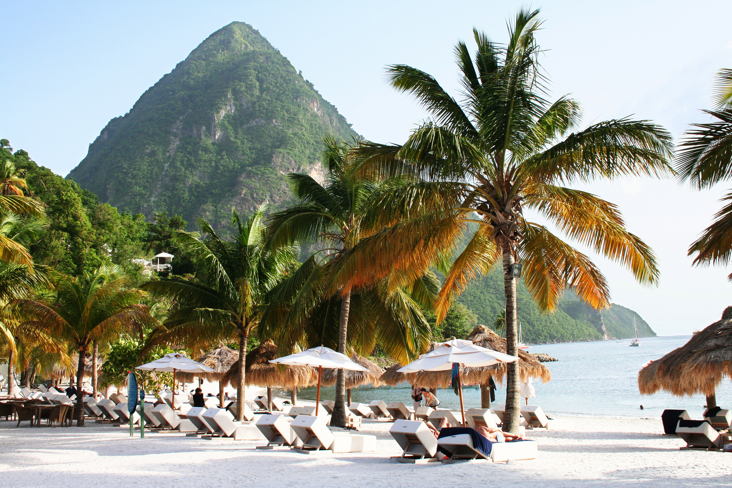 The Pitons in St Lucia
