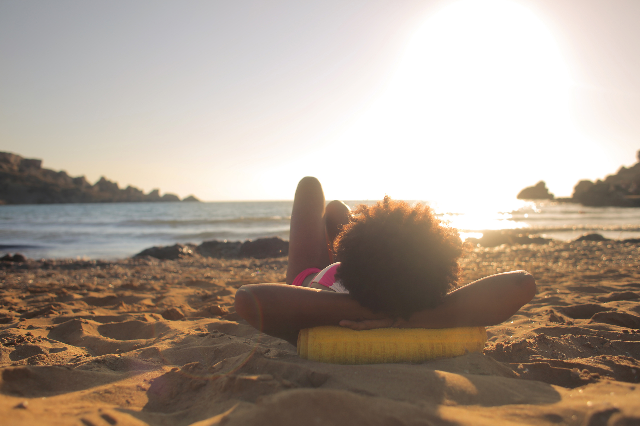 Enjoying the sunset