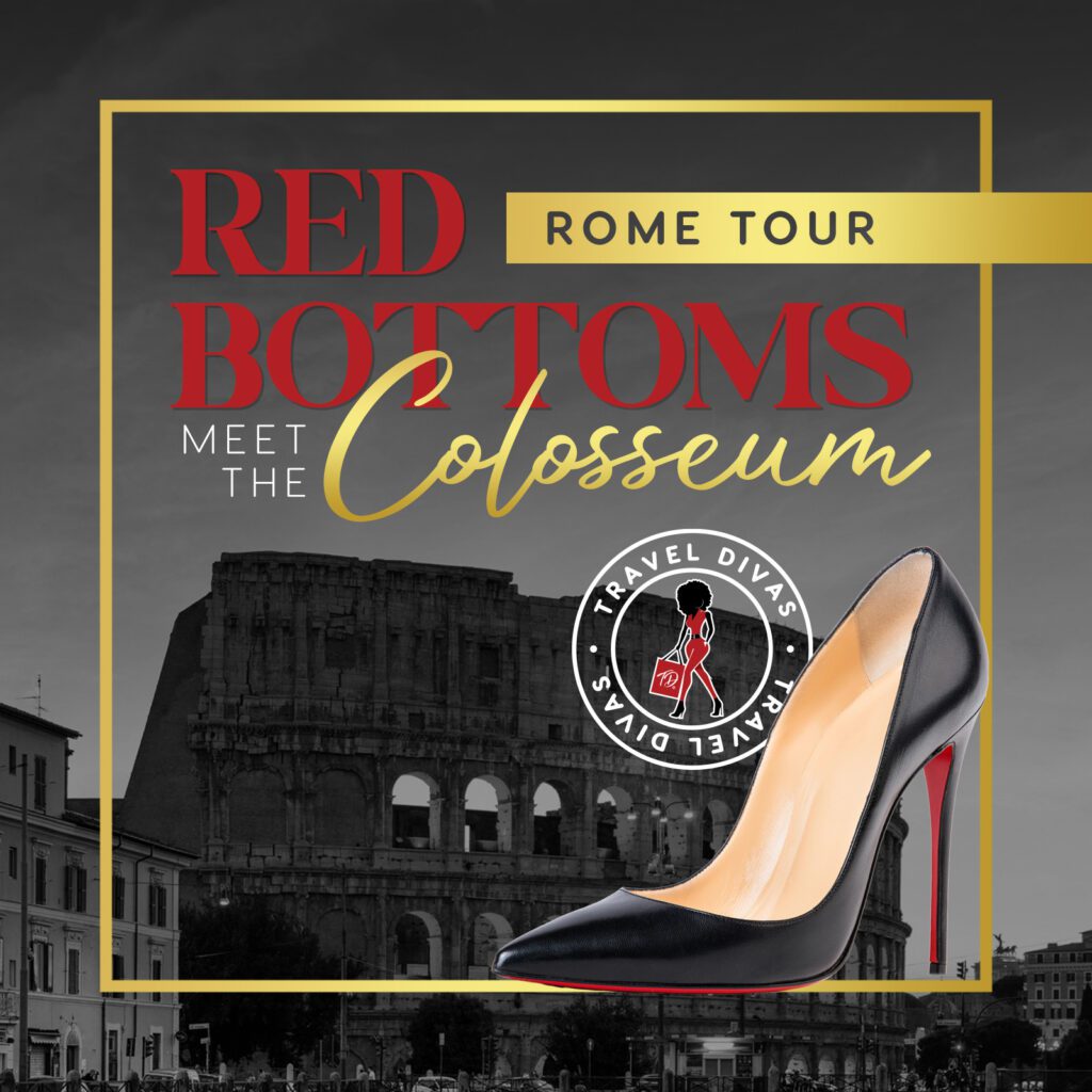 Red Bottoms stilettos shoes, black high heels Poster