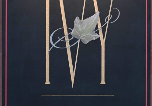 The Ivy Hotel signage - Baltimore MD